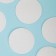 Velcro on a glue basis "Circle", set of 6 pcs., Size 1 pc. 4 cm