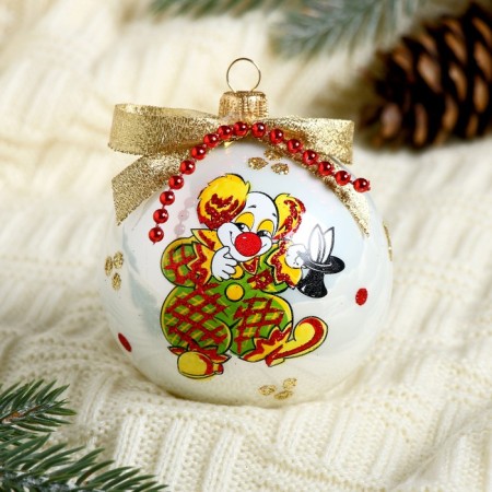 Clown ball d-7.5 cm, mix