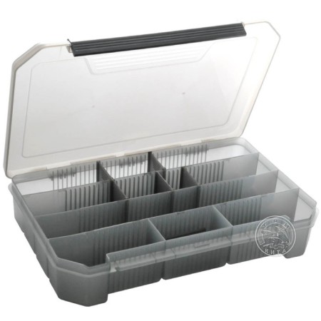 Box for carp supplies, 340x230x65 mm, khaki color