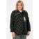 Female shirt, size 52, black color