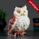 Piggy bank "Eagle owl" 13x16x20cm