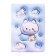 Note book B6, Devente Kitty, 192 sheets, hard cover, artificial leather with foam rubber, 70g/m2, mix