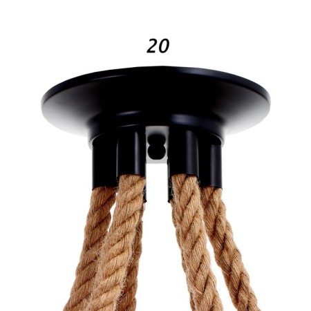 Lamp "Spider" 6he27 40W black-5