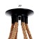 Lamp "Spider" 6he27 40W black