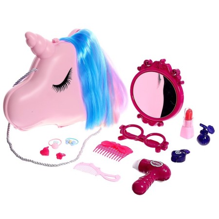 Game set "Little hairdresser" in a purse
