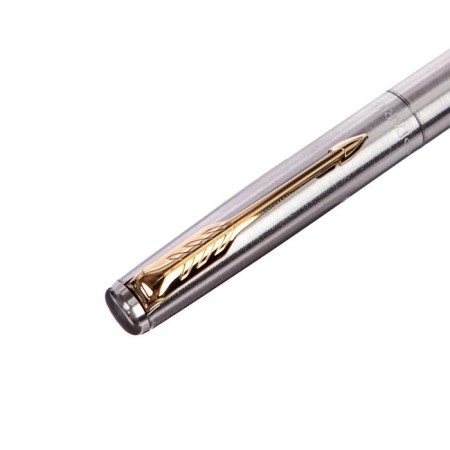 Set Parker Jotter Core FK691 Stainess Steel GT handle Pit + Ballic handle, stainless steel case-8