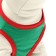Animal costume "Elfika", size M (DS 31, OG 44, Osh 28 cm), red-green