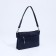 Bag Cross-Bodi with a zipper, blue color