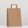 Craft bag without printing, with flat handles of 24 x 12 x 32 cm