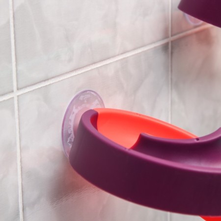 Toy Water Hill for playing a bathroom, designer, set on suction cups "Wide -on Mini"-3
