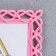 Photo frame L-7 10x15 cm Pink (plastic screen)