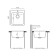 Kitchen is a kitchen of a stone uperwood upd-406, 480x430 mm, rectangular, the color of the lings