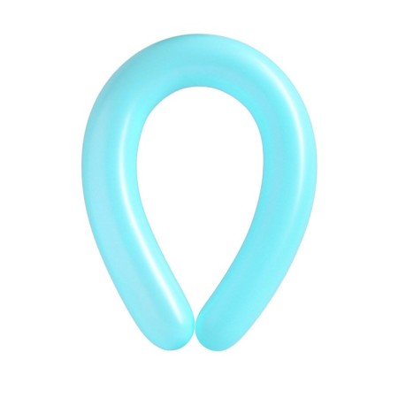 Latex Twisting Ball 350, standard, set 10 pcs., Biryuza color