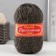 Woolen yarn "needlewoman" 70% wool, 30% acrylic, 100g (those. Gray)