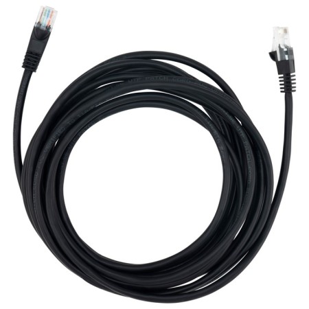 Buro UTP patch cord 4 pairs CAT5E CCA Molded 5M Black RJ-45 (M) -RJ-45 (M)