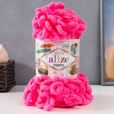 Yarn "Puffy" 100 % micropoliester 9m/100g (377)