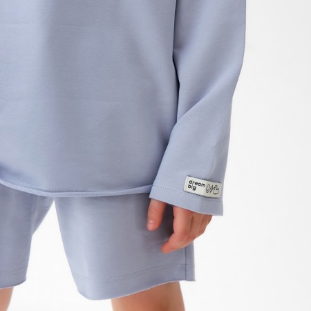 Children's T -shirt with Dl. Rrukawa KAFTAN, p. 34 (122-128 cm), gray-2