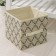 Stellying box for storing the Gats, 25 × 25 × 25 cm, beige color