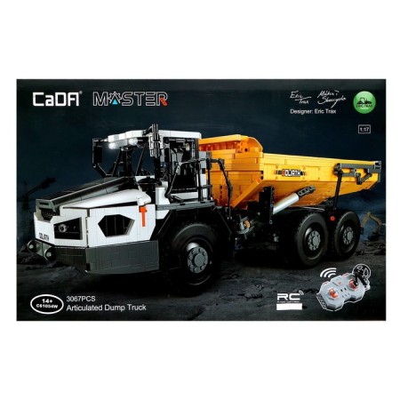 Designer Radio -controlled "Construction truck", 3067 parts, scale 1:17-20