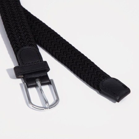 BEARD BELIENT, width 2.5 cm, buckle metal, black color-2