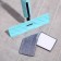 Paul wash with a spray and brush, a microfiber nozzle 41 × 14 cm, a steel show 120 cm, blue color