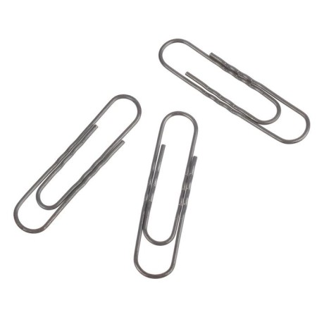 Office clerk Globus, 50 pcs., 50 mm, without coating, corrugated-3