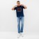 Men's T-shirt Minaku "Key" Blue color, rn 52