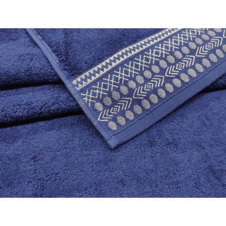 Bamboo towel Primvelle anders, 500 g, size 50x90 cm, dark blue color-1