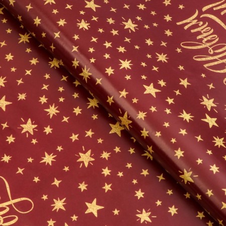 Glossy packaging paper "Cozy holiday", 50 x 70 cm-1