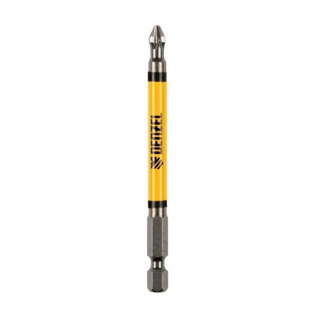 Denzel 11645 bit set, round profile, PZ2 x 90 mm, steel S2, 10 pcs.-3