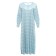 Night shirt female, blue color, size 56
