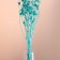A set of dried flowers "Eringium", ban 5 pcs, length 50 (+/- 6 cm), turquoise