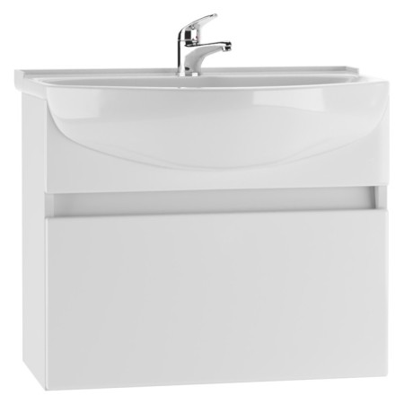 Tumba Iceberg Classic under the Amur 60 sink, suspended, with one box