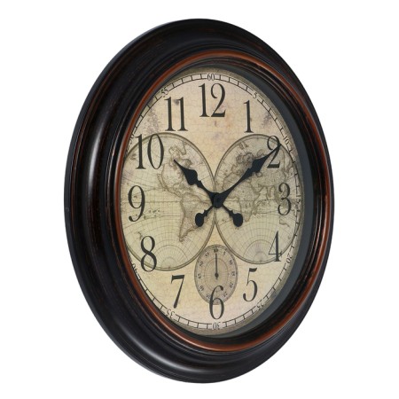 Wall clock, series: interior, "ancient map", D-60 cm-1
