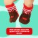 Clothes for dolls "Olenenok and Strawberry", socks, 2 pairs