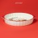 Baking dish New Year's share "Santa Santa Claus", 28.8 × 25 × 4.3 cm, white color
