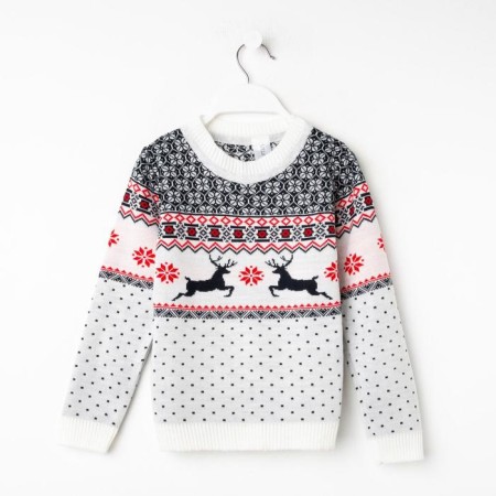 Knitted Children's KAFTAN "Scandinavia" Size 30, (98-104 cm)