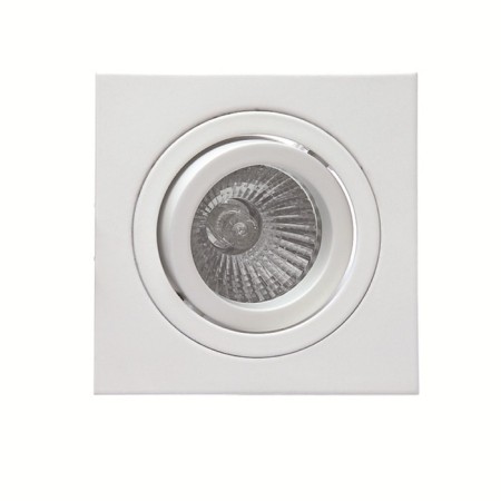 Building lamp Mantra Basico, GU10, 1x12W, 92x92x24 mm, matte white color
