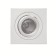 Building lamp Mantra Basico, GU10, 1x12W, 92x92x24 mm, matte white color