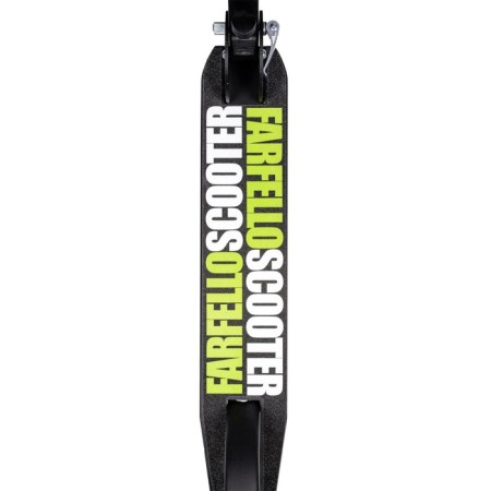2-wheel scooter M-396b, black/green color-2