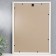 Photo frame plastic 25x35 cm, beige (plastic screen)
