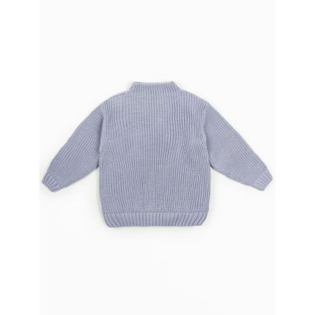 Свитер для девочки Amarobaby Knit Soft, рост 128 см, цвет серый-6