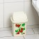 Garbage container with "Comfort" decor, 5 l, 18.8 × 15 × 20.5cm, color mix