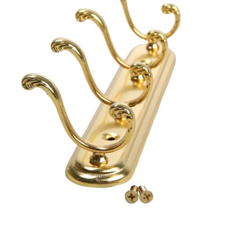Tundra tundra tundra, metal, four -rod, gold color-5