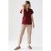 Women's blouse with a strong collar and lapels, size 46