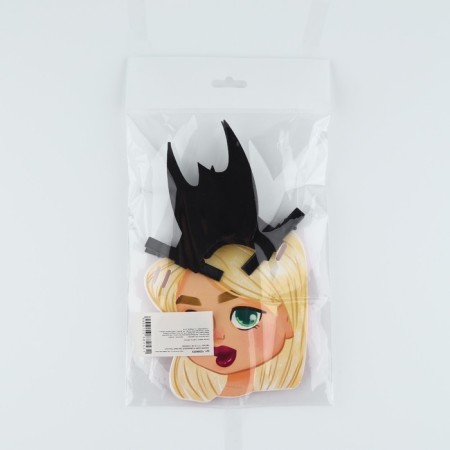 Hairpins for hair ears "Wings", black, 2 pcs, 11 x 12 cm-8