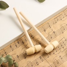 Sticks for the Music Life 2 pcs, hammers round