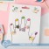 A set of children's rings "fingers" unicorns shiny, 5 pcs., Color, dimensionless