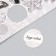 Decor for creativity cardboard "Chips and button. Silver" 24 pcs 13x16.5 cm
