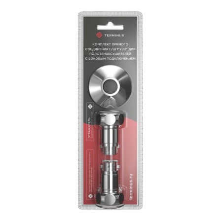 The connector is the Terminus 731Sch1004, nut/fitting 1 "x1/2", chrome.